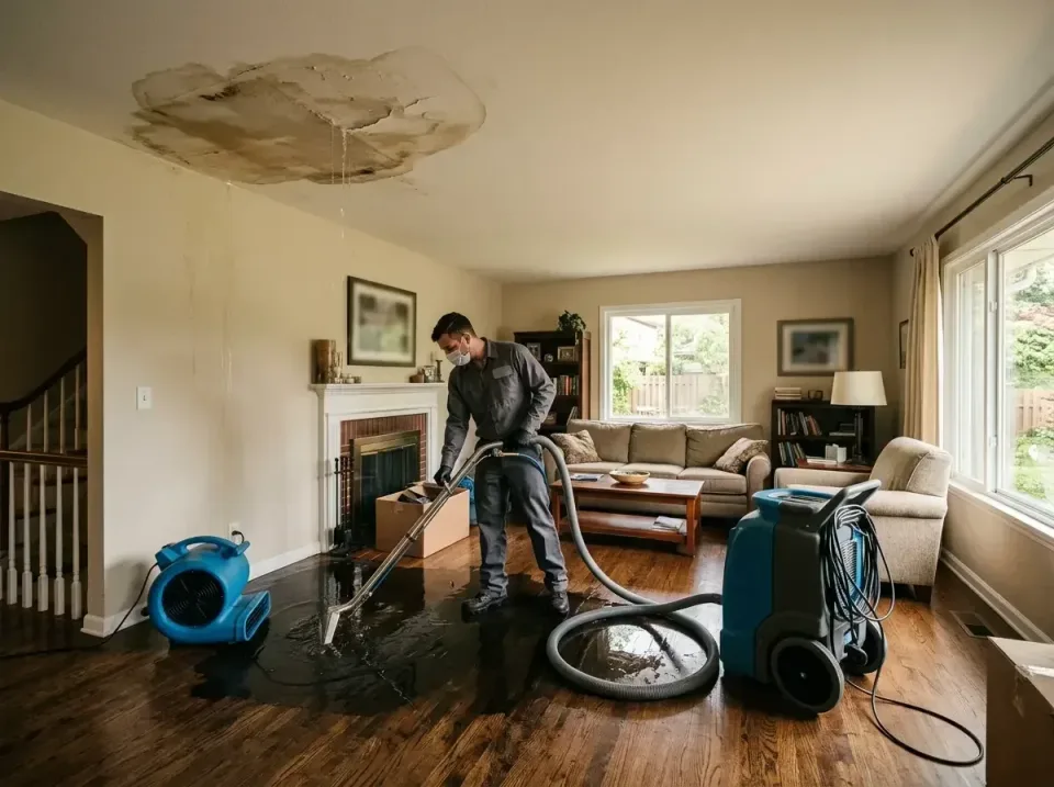 attic-pipe-burst-ceiling-drip-008 — frequently asked questions, Water Damage Restoration & Carpet Care in Wellington, KS